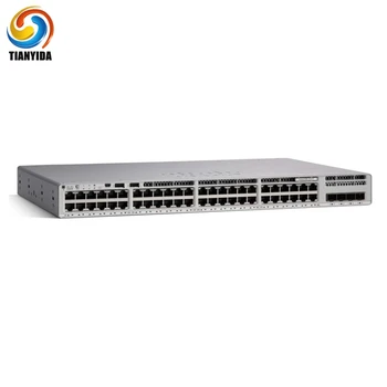 Preise Original C9200L-48T-4X-E 9200L 48 Port Daten 4x10G Managed Gigabit Ethernet Switch