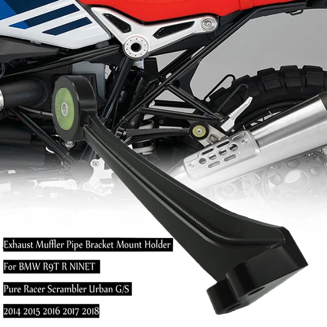 Support de silencieux d'échappement en aluminium, pour BMW R nineT NINE T,  Pure Racer Scrambler, moto - AliExpress