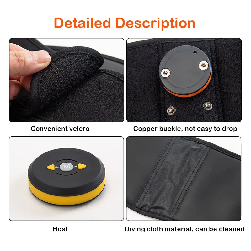 Vibration EMS Wireless Muscle Stimulator Trainer (10)