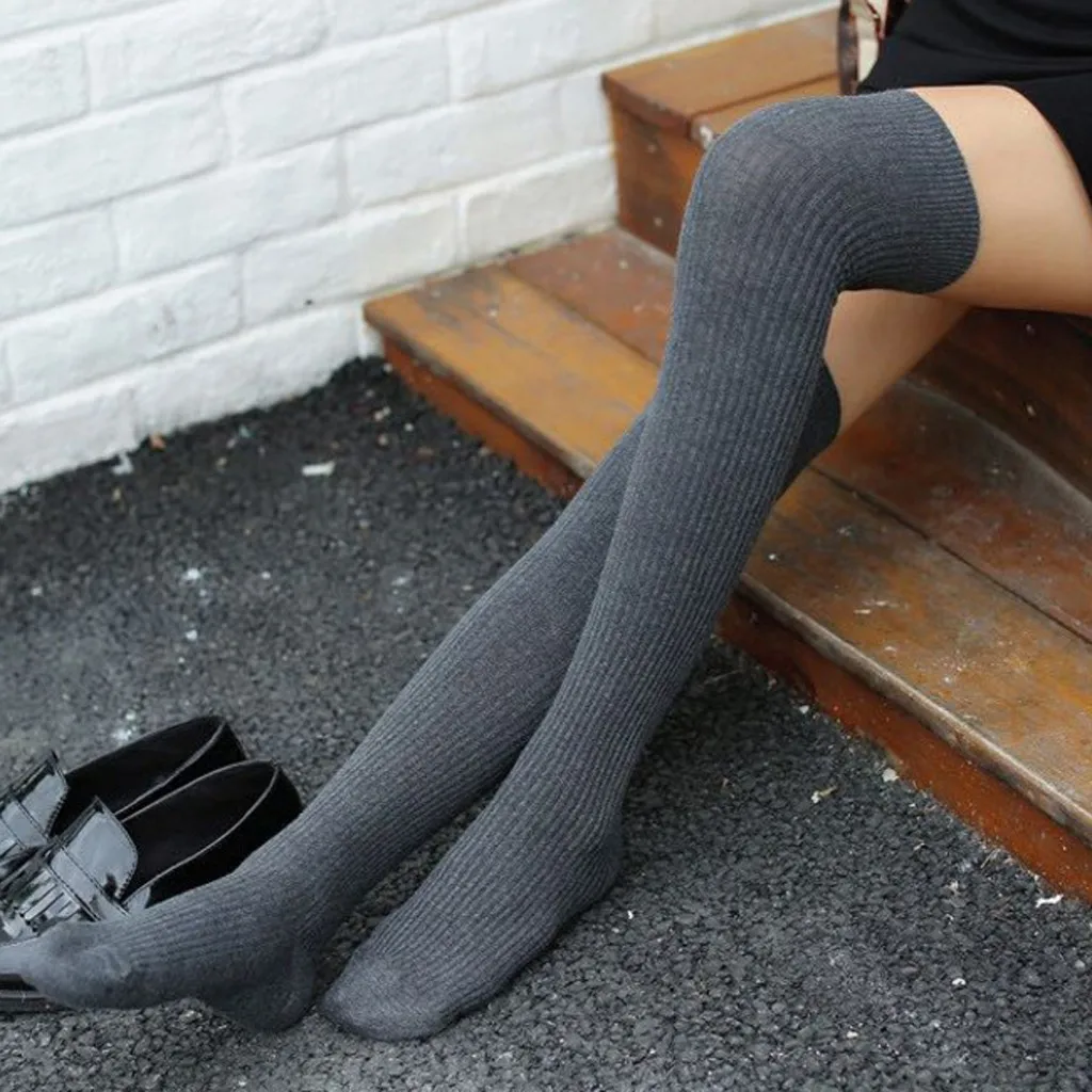 Для женщин высокие Spcks более зимний комплект одежды из хлопка для девочек, теплые мягкие хлопковые носки