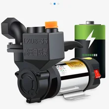 Household self-priming small automatic pump 24v battery DC automatic stainless steel 24V DC self-priming pump