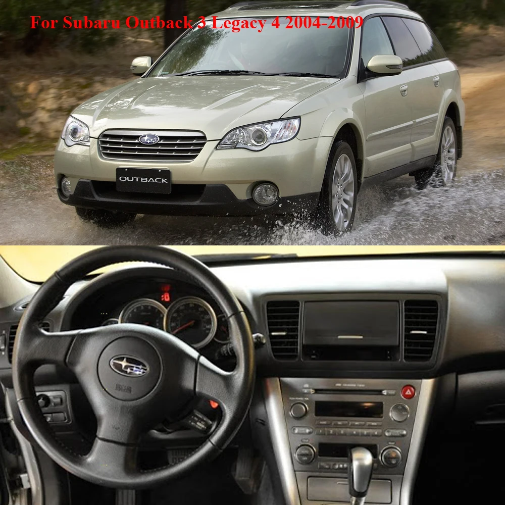 2 Din Автомобильный Радио Мультимедийный видео плеер навигация GPS Android для Subaru Outback 3