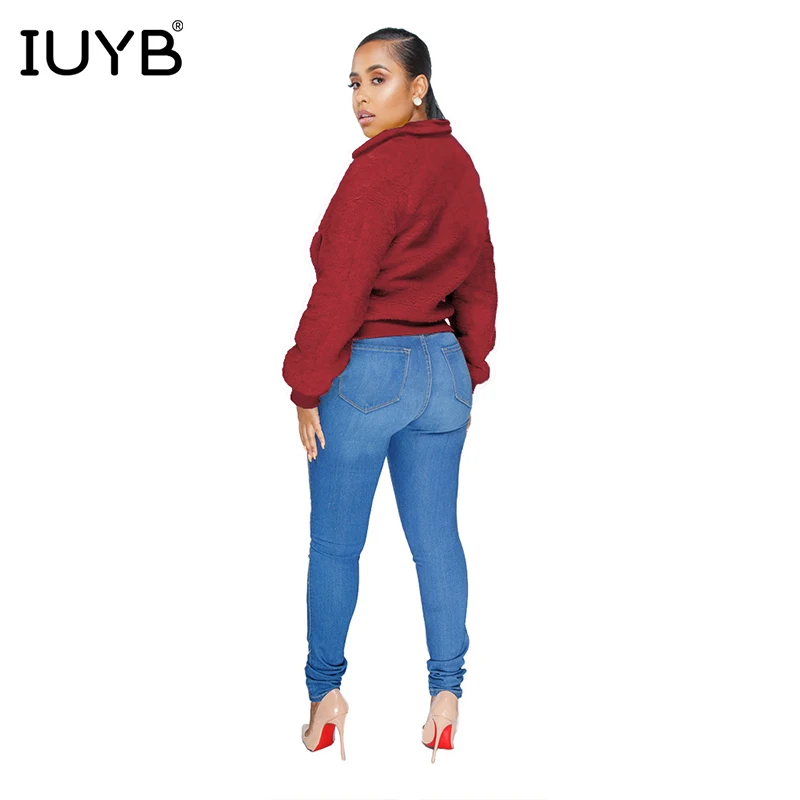 IUYB/весна ; Лидер продаж; популярная модель года; повседневная женская верхняя одежда; однотонная тонкая верхняя одежда с длинными рукавами; плотная верхняя одежда; ASL6082