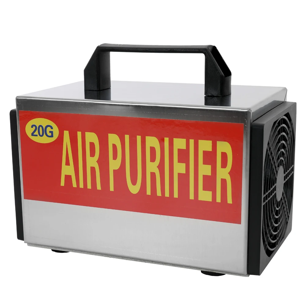 

Portable Ozone Generator 220V 20G Home Air Purifier Ozonator Mini Ozon Generator With Timing Switch Sterilizer Ozonator Machine
