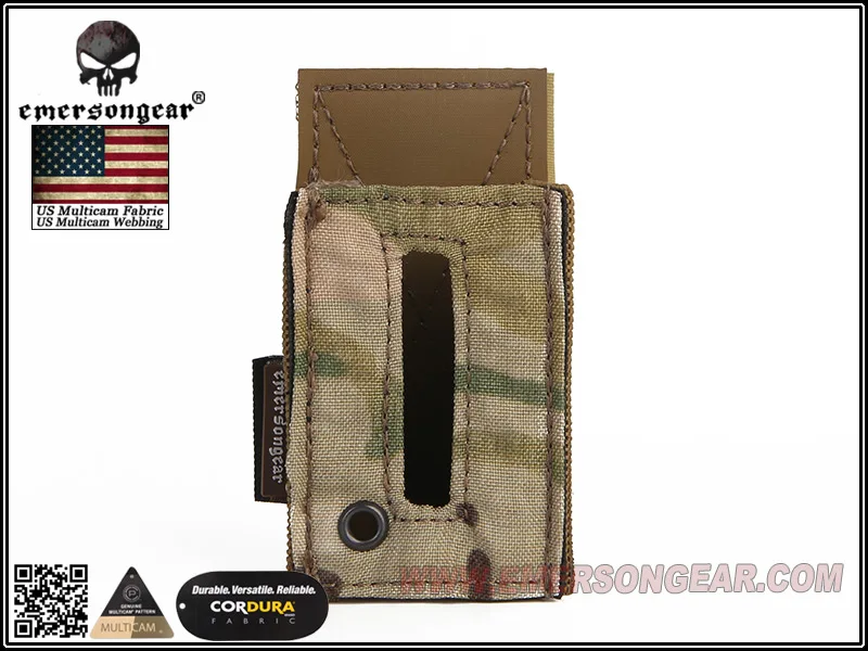MC Emersongear Emerson MS2000 Тактический стробоскоп свет защитный чехол дистресс маркер Перевозчик крюк и петля для крепления шлемов - Цвет: MC