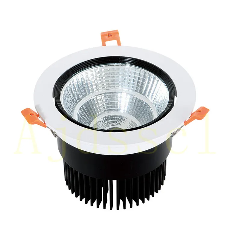 LED Downlight Dimmable Lamp Ceiling 3w 5w 7W 12w 15w 20w 30w 40w Cob Led Spot 220V/110V Ceiling Recessed round panel light