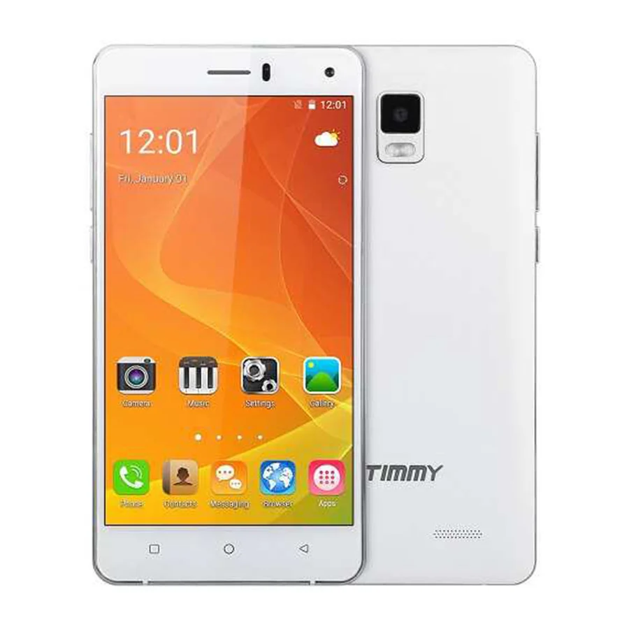

Timmy M13 PRO SmartPhone 5.0 Inch Android 5.1 MTK6580 Quad Core 1.3GHz 2GB RAM 16GB ROM GPS WiFi Cameras Bluetooth 4.0 Telephone