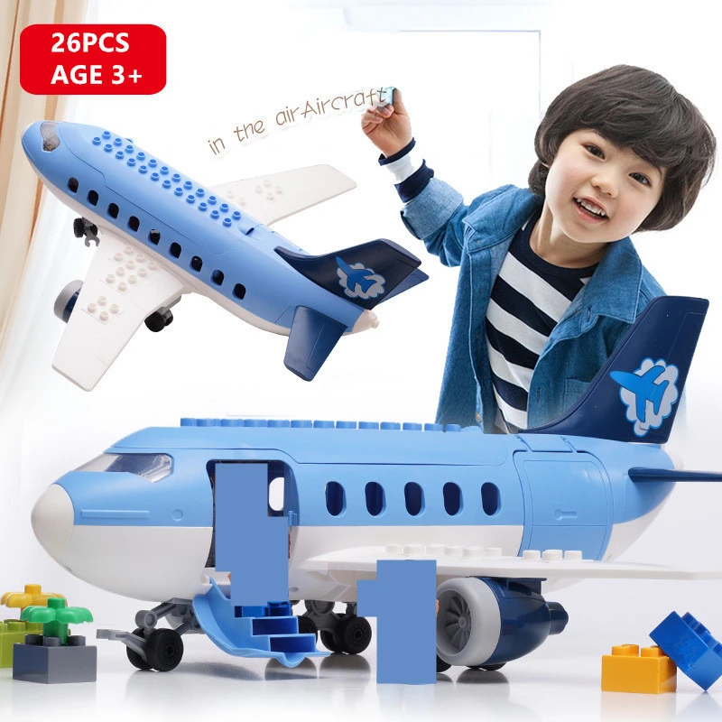 duplo blue plane