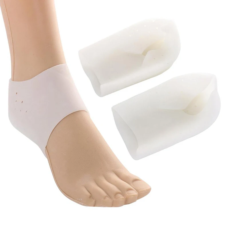 Твердый силикон стельки износостойкие стельки для ног унисекс невидимые увеличивающие рост носки массажное болеутоляющее пятки