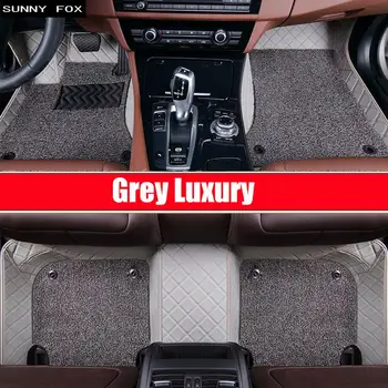 

Car floor mats for Ford Fiesta Mk7 5D waterproof all weather heavy duty car-styling carpet rugs floor liners (2008-