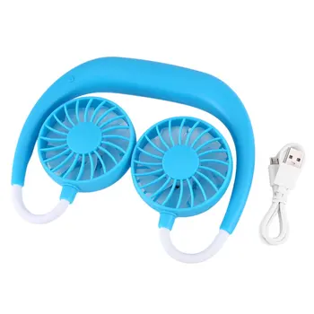 

Charging Sport Fan Hanging Neck Fan Lazy Portable Fan Student Desktop Fan Battery 5v No Timing CE Cn(origin) Plastic Cimiva