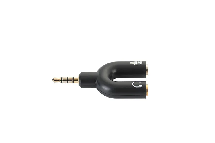 200pcs 3 5MM Extension Earphone Headphone Audio Spliter Cable Adapter 1 Male to 2 Female Converter High Quality For phone MP3