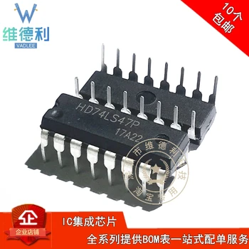 

10pcs HD74LS47P 74LS47 DIP16 LED 7 Original New 1 order
