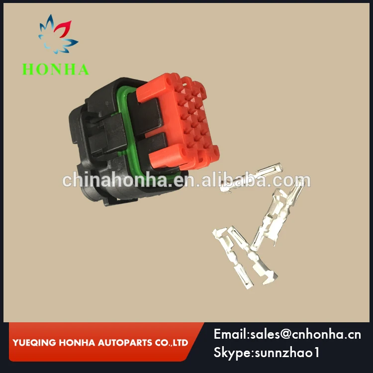 

Бесплатная доставка, 30 шт., 14 контактный разъем Ecu, Tyco AMP, женский водонепроницаемый разъем 776273-1 с соответствующей клеммой 770520-1