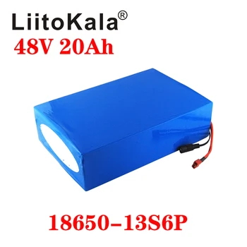 

LiitoKala 48V 20AH High power 1000W Electric Bike Battery 48V 20AH E-bike Battery 48 Volt Lithium Battery with BMS 2A Charge