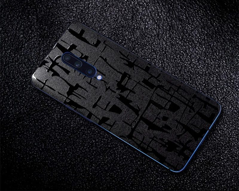 3D наклейка из углеродного волокна для OnePlus 7 Pro, кожа/дерево, защитная задняя крышка для телефона, наклейка для OnePlus 6T 1+ 6, наклейка