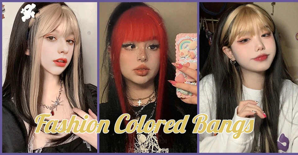 Longa e Lisa para Cosplay Resistente ao Calor com Franja Buqi Peruca Sintética Feminina Loira 1 peruca sintética feminina resistente ao calor com franja loira