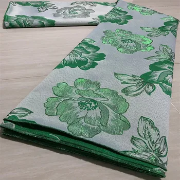 

Latest High quality jacquard African party lace fabric African Lace Fabric Wedding French Tulle Lace Material For Dress yy83-71