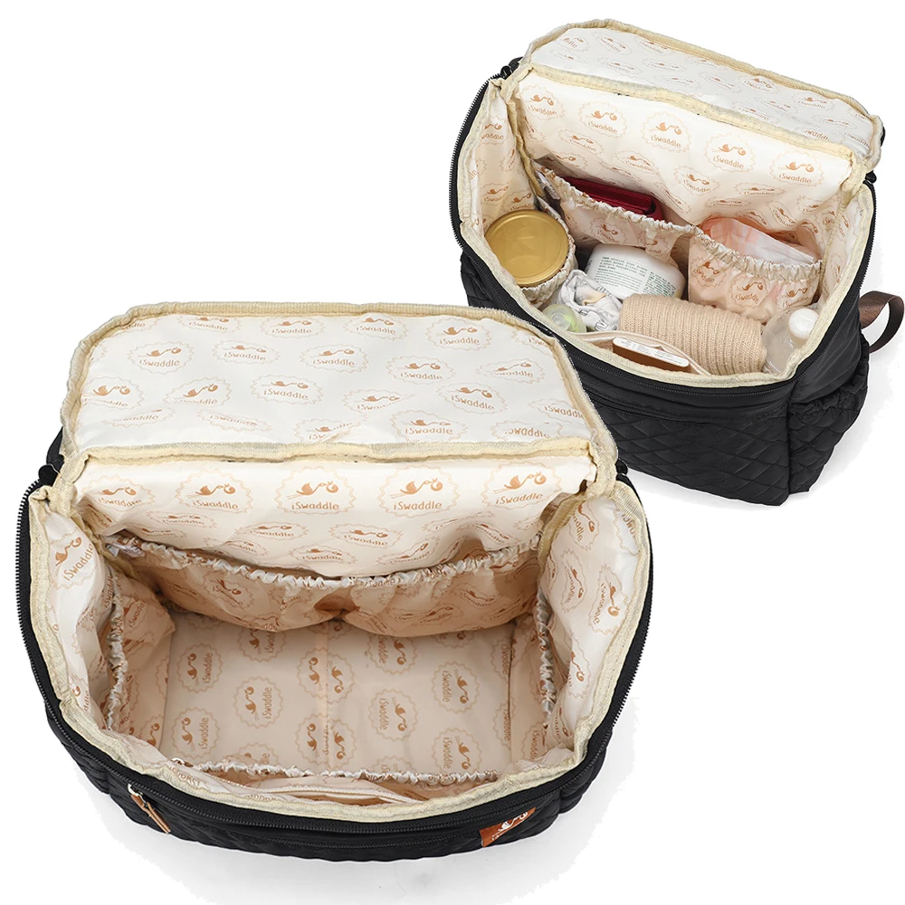  Baby Diaper Bag Backpack+Changing Pad+Stroller Straps