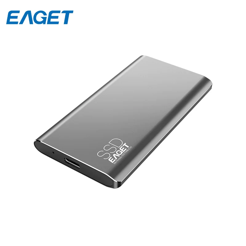 Переносной SSD жёсткий диск Eaget M1 256 ГБ Type-C+USB3.1