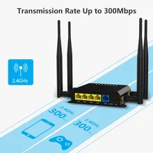Routeur EP06 de routeur de l'émulation 4G LTE modm CAT6WiFi d'internet WiFi Mobile avec le chien de garde intégré ZBT WE-826 4G GPS routeur