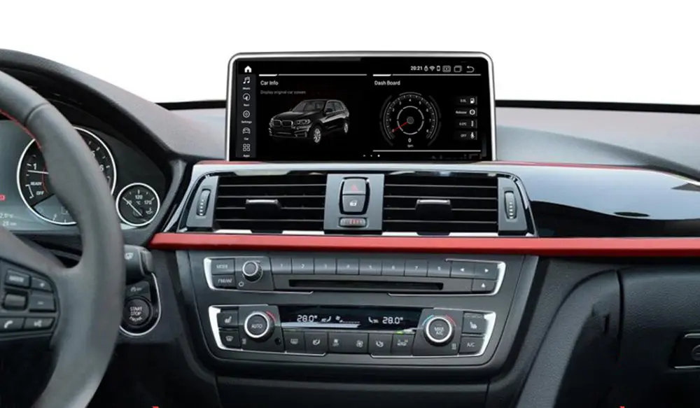 10,2" ID7 Android 9 4G Ram Автомобильный мультимедийный радиоэкран пульт дистанционного управления для BMW 1 3 4 серии F30 F31 F34 F35 F32 F33 F36 НБТ CIC Wi-Fi bluetooth