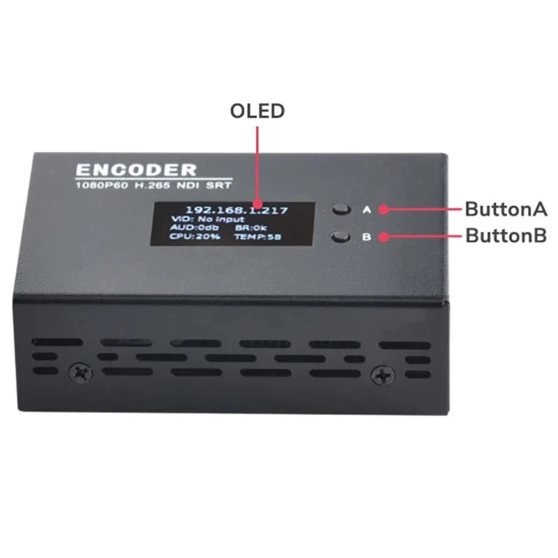 LinkPi ENC1-V3 NDI Encoder - ENC1 V2 upgraded version, RTSP