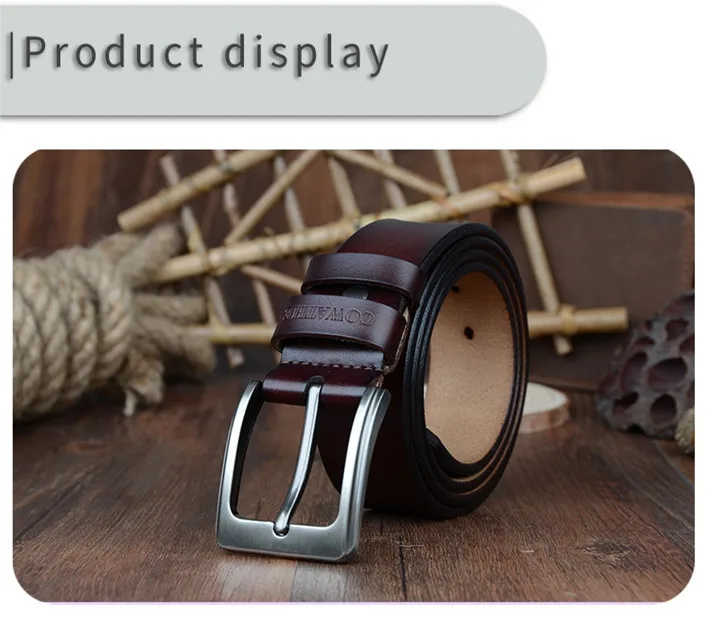 mens dress belts COWATHER men belt cow genuine leather designer belts for men high quality fashion vintage male strap for jeans cow skin XF002 men's belts for jeans