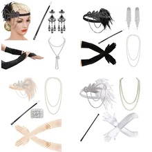 Головной убор, костюм для Чарльстона, аксессуары 1920 s, головная повязка, Хлопушка, Грейт Гэтсби, свадебные аксессуары для волос, аксессуары для волос невесты