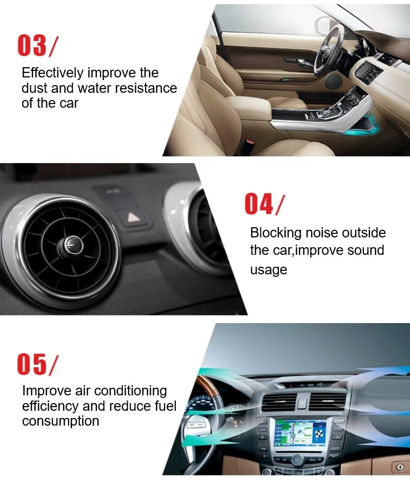 Автомобильные дверные уплотнительные полосы резиновая звук изоляционный уплотнитель B Тип Водонепроницаемый пыле уплотнительная лента для весь автомобиль(внутренняя и внешняя поверхность) Универсальный