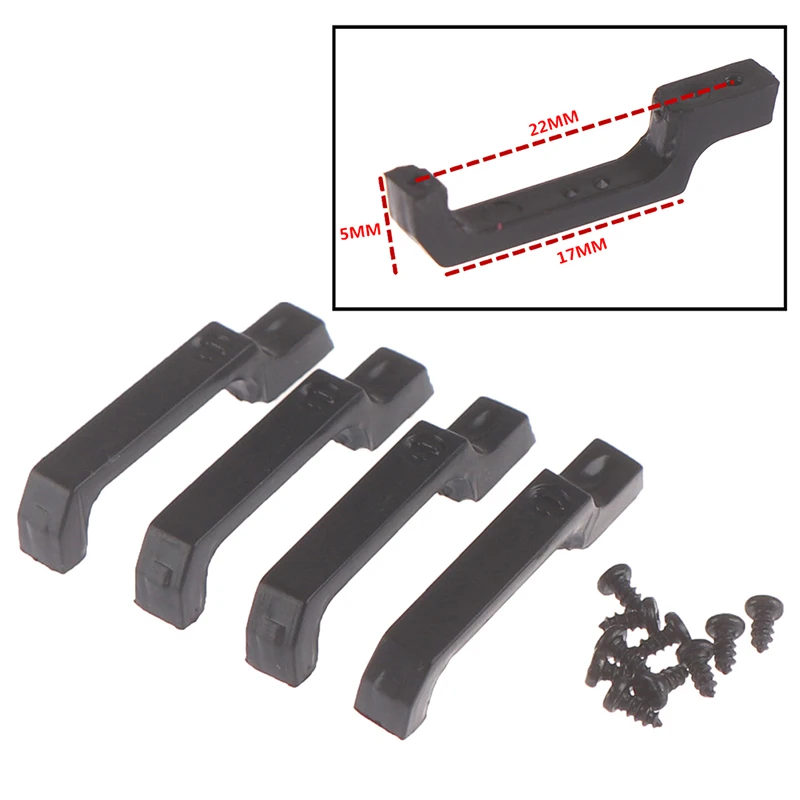 4PCS Black Door Handle for 1/10 RC Crawler | Игрушки и хобби