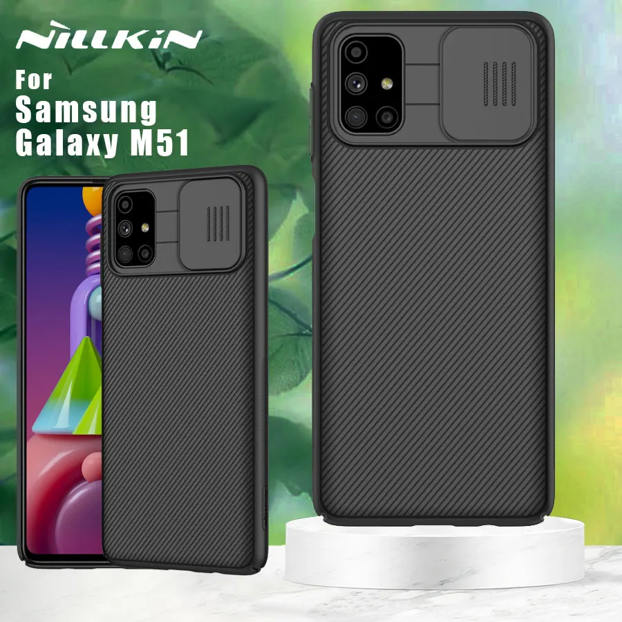 NILLKIN Camera Protection Case for Samsung Galaxy M51 case Slide Protect  Cover CamShield Back cover Global Version cases|Phone Case \u0026 Covers| -  AliExpress