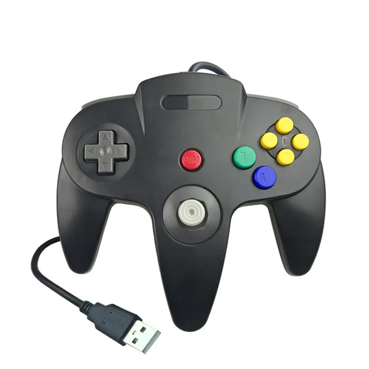 2020 Gamepad Wired Controller Joypad For Gamecube Joystick Game Accessories For Nintend N64 For PC MAC Computer Controller 