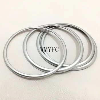 

ABS Matte Car Sticker Styling Audio Speak Sound Cover Ring Circle Trim Frame Cover Trim for Hyundai Kona Encino 2019 2018 2020
