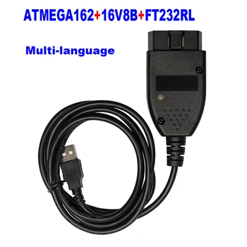 

Electrical Testers General OBDII 16 Pin Diagnostic Cable 1St NEC+FT232RL SKU: 1St-Single-EN12120