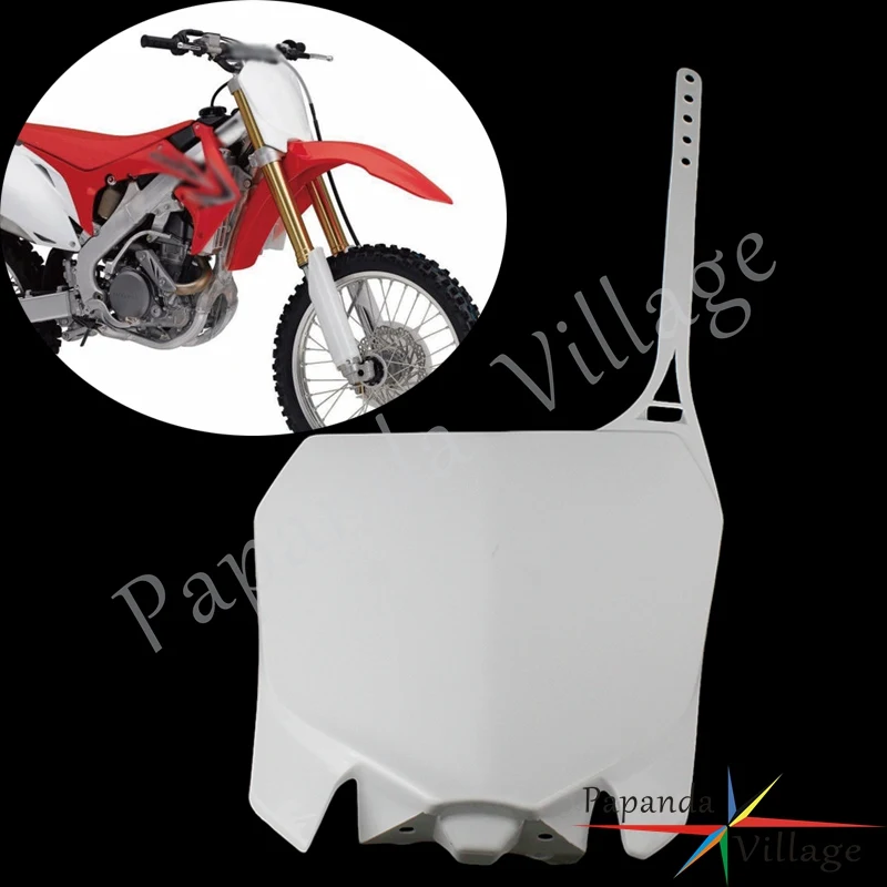 Пластиковая обтекатель для мотоцикла передние номерные таблички мотокросса MX