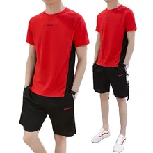 

New Summer Tracksuits Men's Sports Suit Leisure Women Oversized To Man Sweatshirts Casual Men's Clothing Sets Korea Jott M-5XL