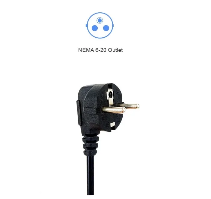 ZWET EV Зарядное устройство Тип 2 разъем Электрический автомобиль EVSE Уровень OEM IEC 62196