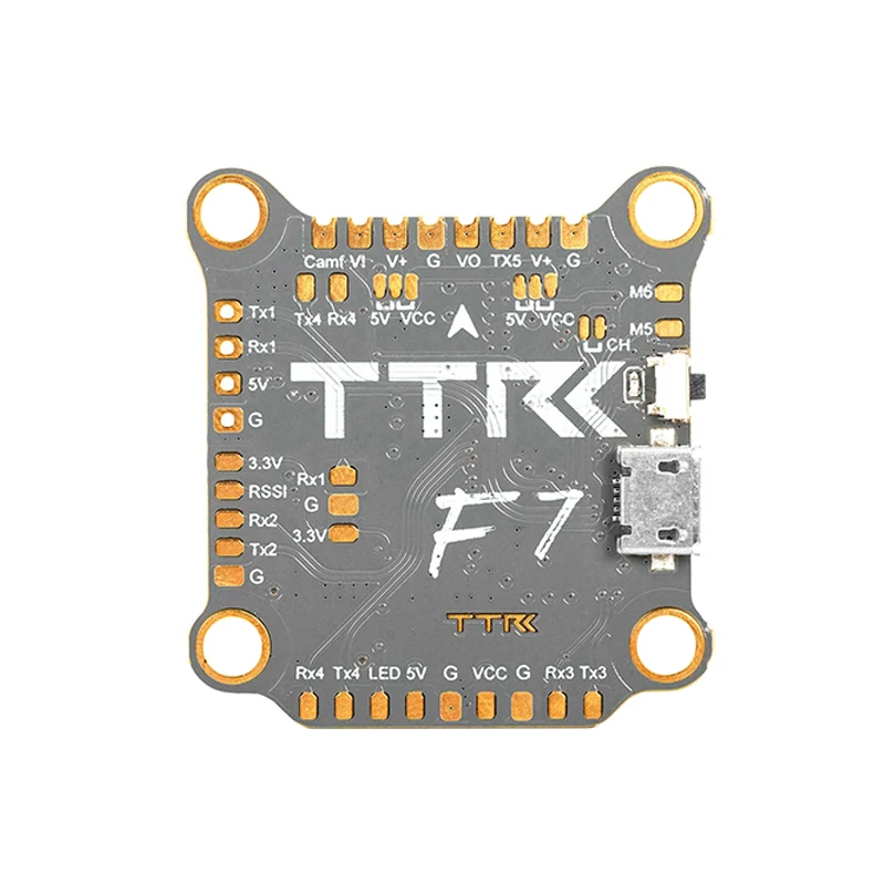 

TransTEC F7 F722 3-6S 5V/3A BEC 30x30mm Betaflight Flight Controller OSD MPU6000 Uarts 5 for FPV Racing Drone & RC Quadcopter