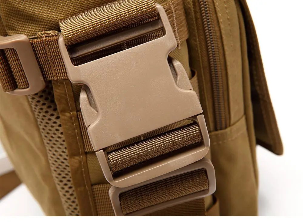 Тактическая Военная камуфляжная сумка 10 дюймов IPad 4 Водонепроницаемая нейлоновая сумка через плечо для рыбалки Спортивная армейская сумка-мессенджер
