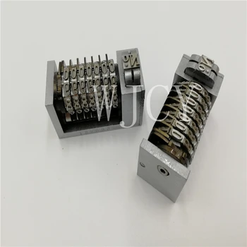 

2 Pieces high quality 7 digits Numbering machine 4x8 Cicero backward for letterpress Numbering machine full steel material