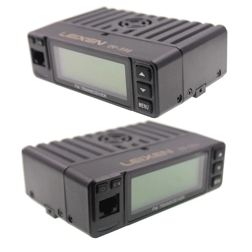 LEIXEN VV 998S 998 Mini 25W Dual band VHF UHF 144/430MHz Mobile Transceive любительский радиоприемник для