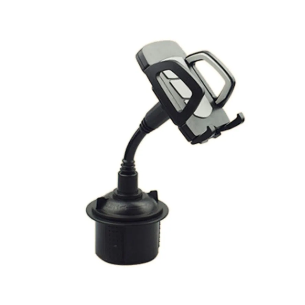 Универсальный автомобильный держатель для телефона, автомобильный держатель для чашки, вращение на 360 градусов, навигация, креативный кронштейн для регулировки изгиба
