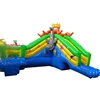 Popular Design Inflatable Water Slide Underwater World Theme Inflatable Clamping Slide PVC Commercial For Kids