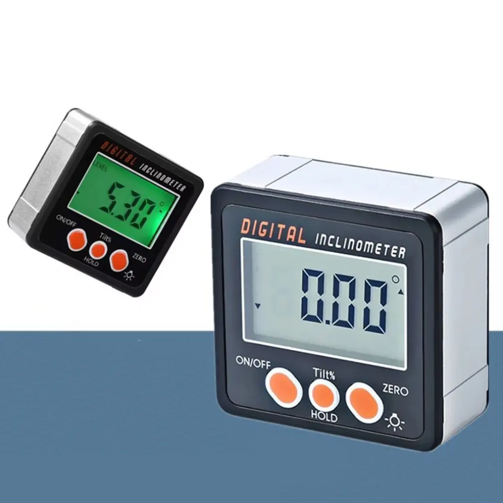 

Magnetic Digital Inclinometer Level Box Angle Gauge Finder Protractor Base Measuring Instruments electronic inclinometer