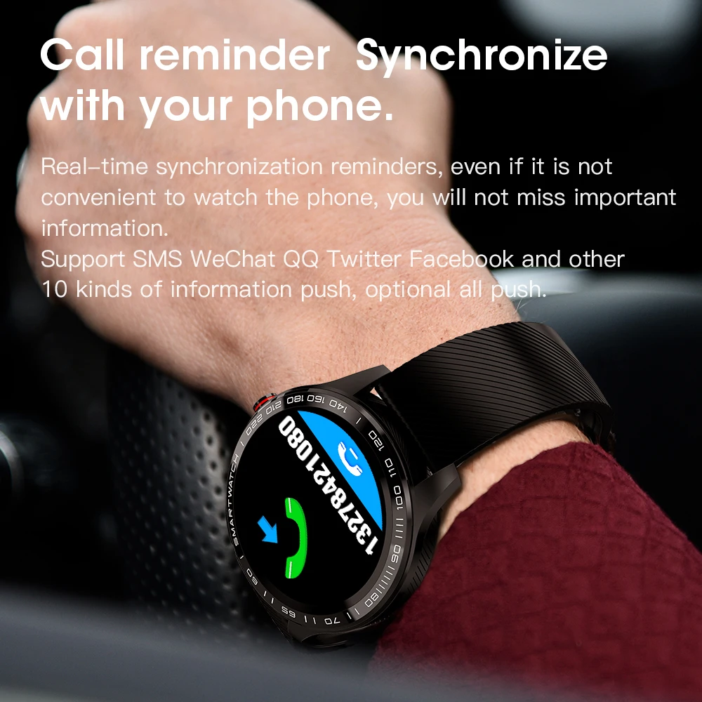 LEMFO Smart Watch Men ECG Heart Rate Blood Pressure Monitor 1.3 inch Full Screen Touch IP68 Waterproof Smartwatch LEMFO Smart Watch Men ECG Heart Rate Blood Pressure Monitor 1.3 inch Full Screen Touch IP68 Waterproof Smartwatch
