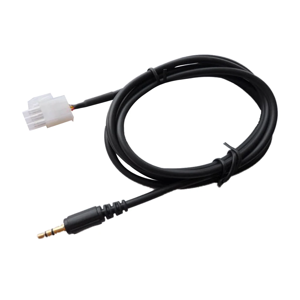 AUX 3.5mm Auxiliary Audio Cable Male Line 3-PIN for Honda GL1800 Goldwing 2001-2014 Motorcycle Compatible wirh Samrtphones | Автомобили и