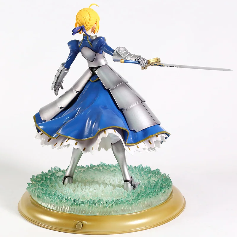 Fate/stay Night Saber Arutoria Pendoragon Deluxe Edition ПВХ фигурка с светодиодный светильник