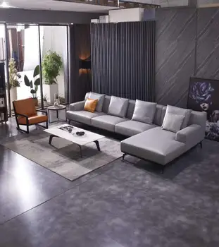 

sofa set living room furniture sectional leather sofa fabric sofa set