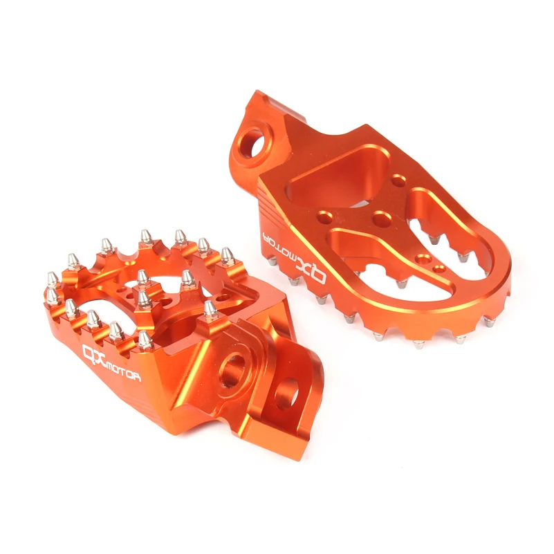 Cnc Motocross Dirt Pit Bike Pedane Pedali Poggiapiedi Fit Ktm250 Ktm 250 Dirt Bike Moto